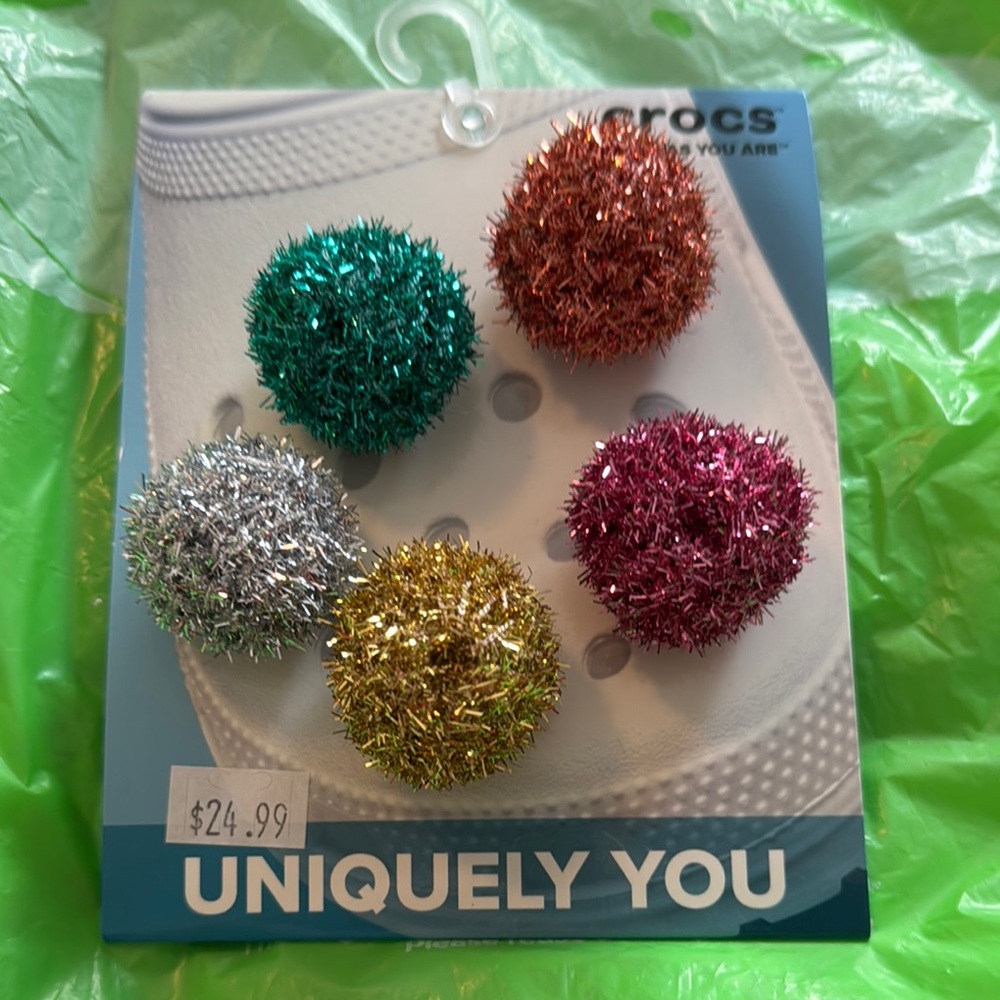 Crocs Jibbitz Sparkly Charms Set